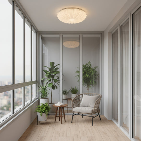 Margareta LED stropní svítidlo 23 cm, 22W, 3000K / 4000K / 6000K, bílé, kovové a akrylové LED stropní svítidlo Výchozí název Alessandro Design