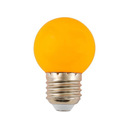 LED žárovka, E27, 2W, Orange