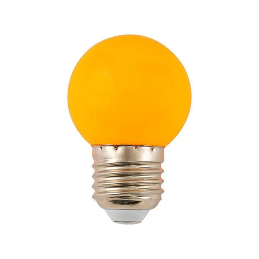 LED žárovka, E27, 2W, Orange