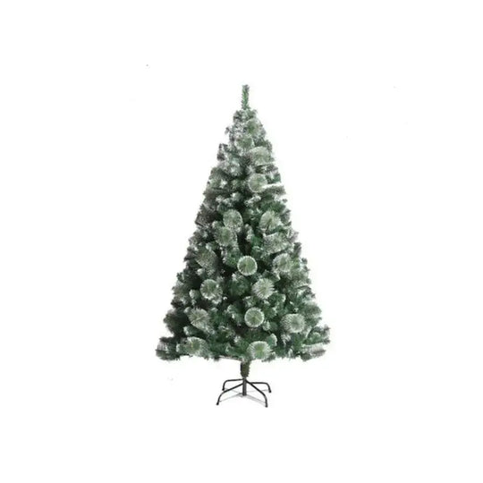 Umělá jedle, 120 cm, zelená s bílým Výchozím názvem Alessandro Design