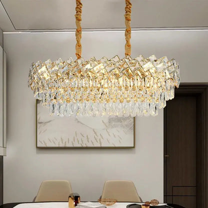 Crystal Crydelabru Windsor Regalis 10x E27, průměr 85 cm, lesklé zlato, nastavitelná výška