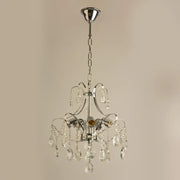 Akihico Chandier, 5*E27, Chrome, kov a křišťál