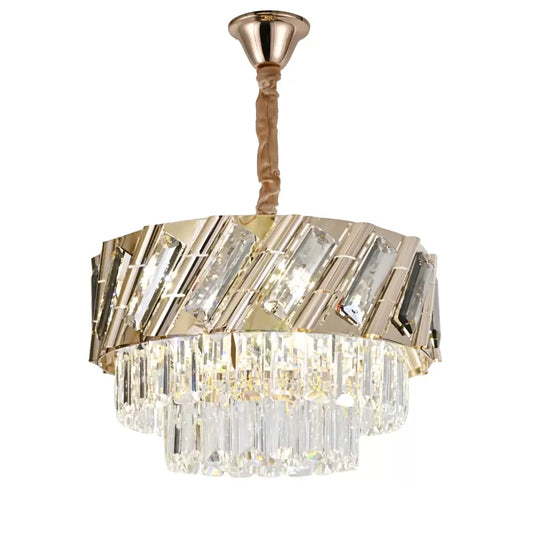 Crystal Crystal Boden 5x E27 Golden