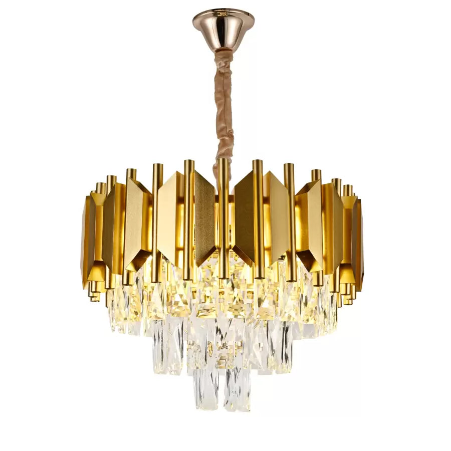 Crystal Crystal Brantley 5x E27 Gold