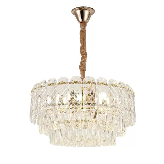 Candier Crystal Chase 6x E27 Gold
