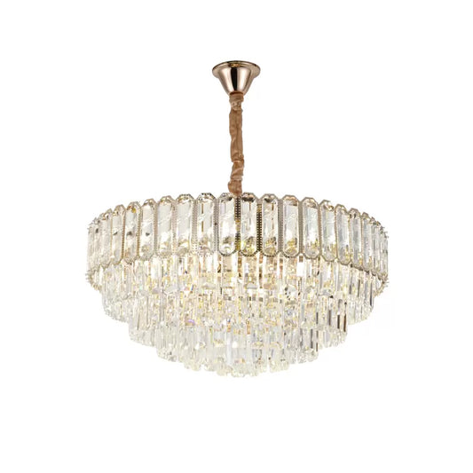 Chandier Emanuel Crystal 10x E27 Gold