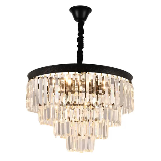 Candier Crystal Frank 10x E27 Black