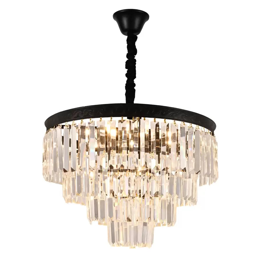 Candier Crystal Frank 10x E27 Black