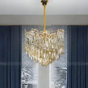 Crystal Crystal Topkapi Petito 3xe27, průměr 30 cm, lesklé zlato, nastavitelná výška
