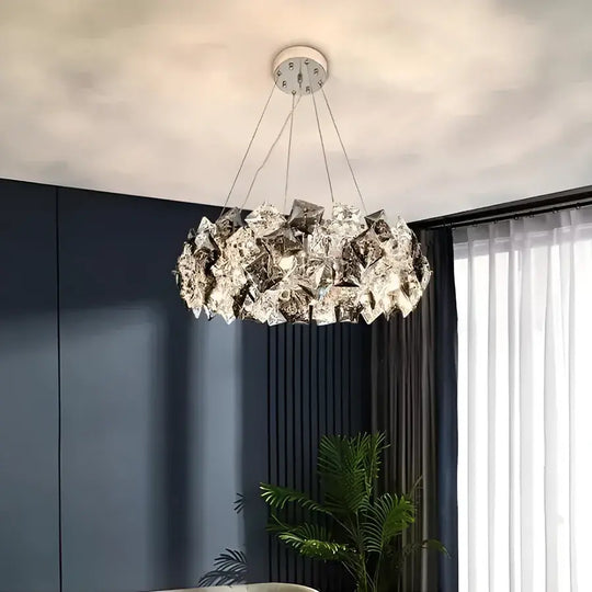 Hefe Crystal Candelabra 4x E27 Silver Crystal Candelabra Výchozí název Alessandro Design