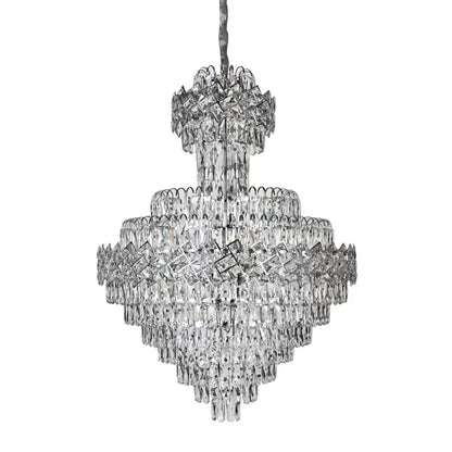 Crystal Chandier Joel 22x E27 Silver