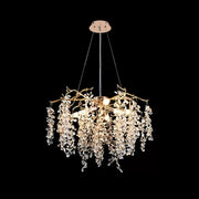 Crystal Chandier Johnathan 6x E14 Golden