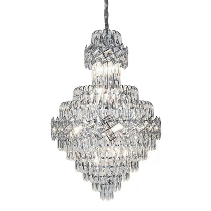 Crydelabular Crystal Windsor Grande Supremo 10xE14, průměr 60x90cm, lesklý chrom, nastavitelná výška