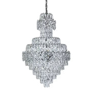 Crydelabular Crystal Windsor Grande Supremo 10xE14, průměr 60x90cm, lesklý chrom, nastavitelná výška