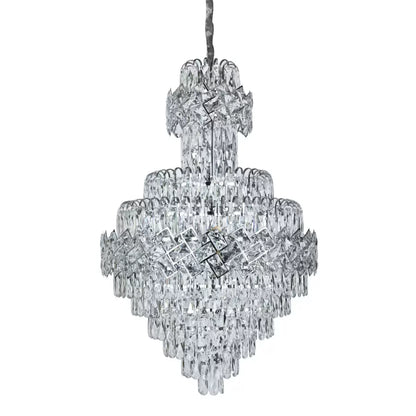 Crydelabular Crystal Windsor Grande Supremo 10xE14, průměr 60x90cm, lesklý chrom, nastavitelná výška