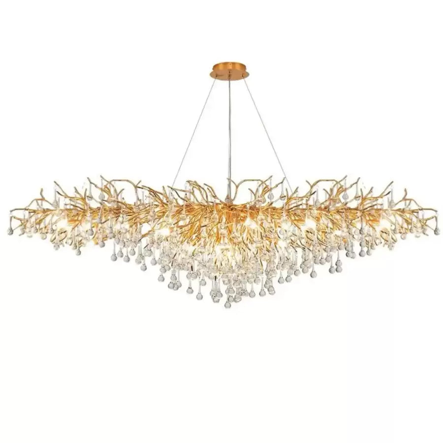Crystalier Crystal Kaiser 13x G9 Průměr 120 cm zlatý