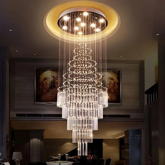 Crystal Crystal LED LED 80 W 80 cm zlato