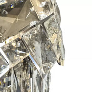 Crystal Chandier Windsor Noble 5xe27, průměr 40 cm, lesklý chrom, nastavitelná výška