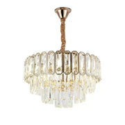 Crystal Chandier Roberto 5x E27 Gold