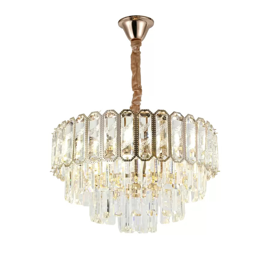 Crystal Chandier Roberto 5x E27 Gold