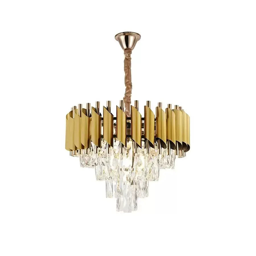 Crystalier Crystal Salvador 4x E27 Gold