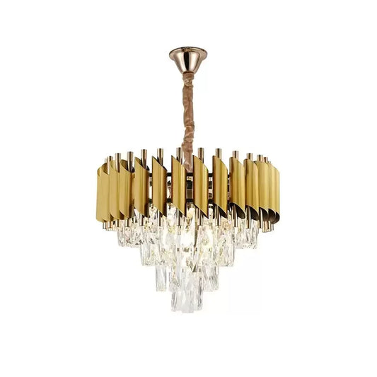 Crystalier Crystal Salvador 4x E27 Gold