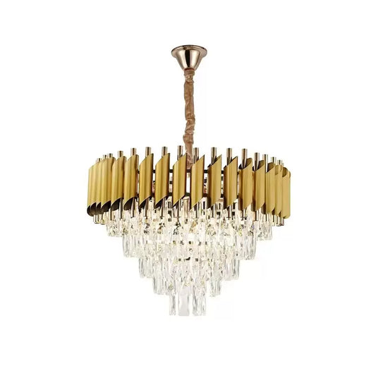 Crystalier Crystal Sam 7x E27 Gold