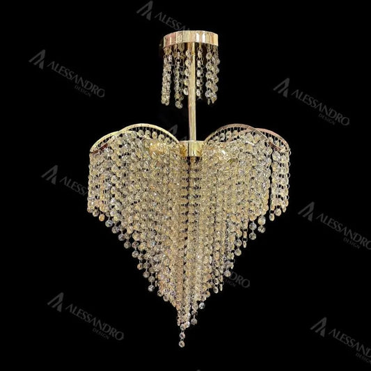 Crystalier Crystal Soner 4x E27 Gold