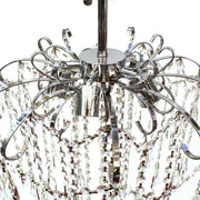 Cristal Chandier Ego 5x E27, průměr 47 cm, lesklý chrom