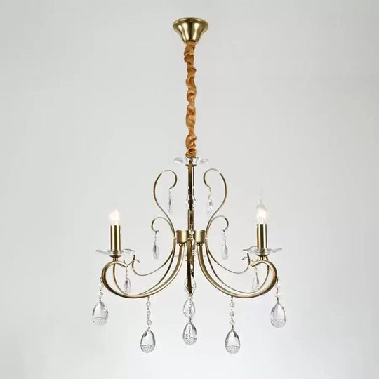 Gustavo Candelabra 3x E14 Gold Classic Candelabra Výchozí název Alessandro Design