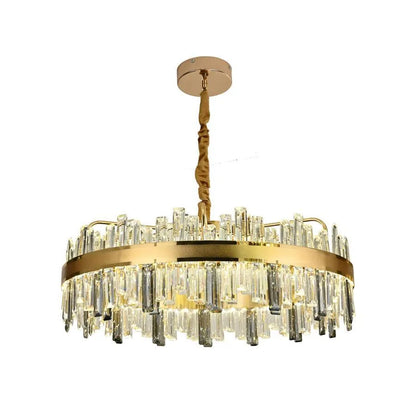 Achim LED Chanderier s dálkovým ovládáním, 200 W, 80 cm zlatý průměr, Davable