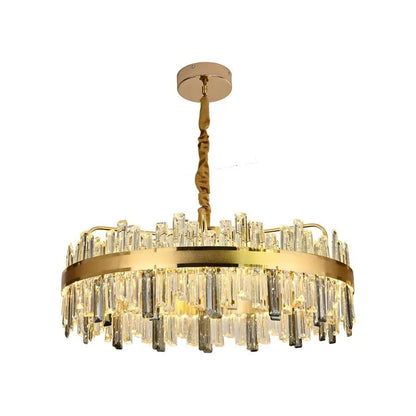 Achim LED Chanderier s dálkovým ovládáním, 200 W, 80 cm zlatý průměr, Davable