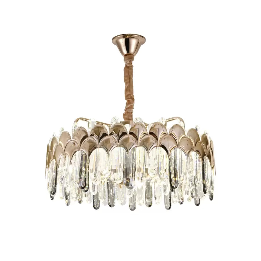 Crystalier LED Crystal LED s dálkovým ovládáním Griffin 244W Dimable Gold