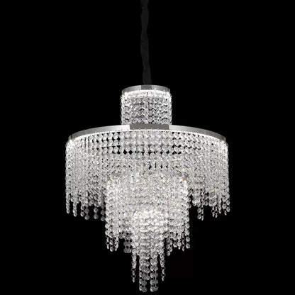 Crystal LED Chandelier s Oscarem dálkovým ovládáním 59W Silver Daisy