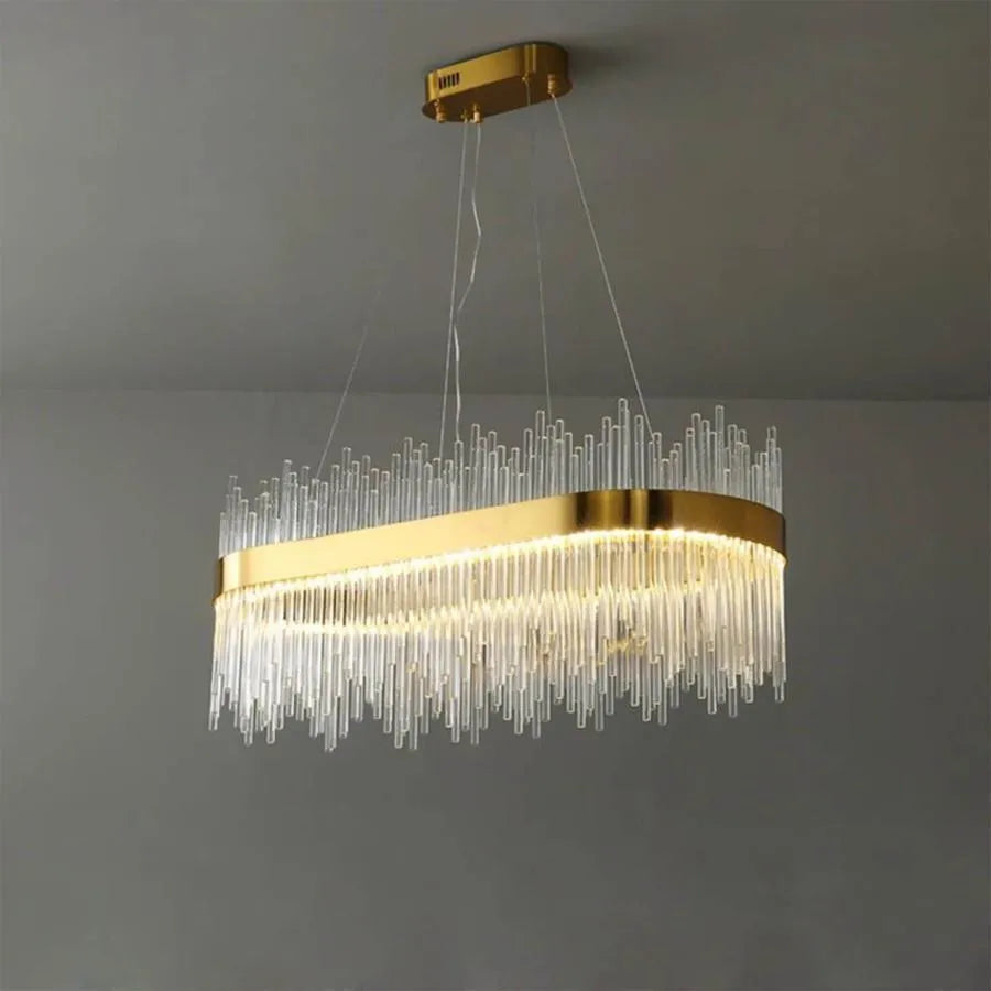 LED CHANDIER s dálkovým ovládáním Federico 105W Dimable Gold