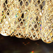 LED CHANDERIER s VZAREEF 80W Remote Control, Golden