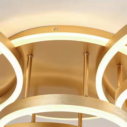 LED LULUS s Entercomand Liliana 94W Dimable White Gold