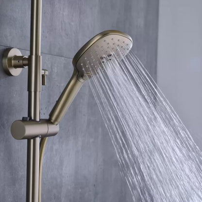 Sprchový sloupec, sanitární mosaz, zlato, 9810D