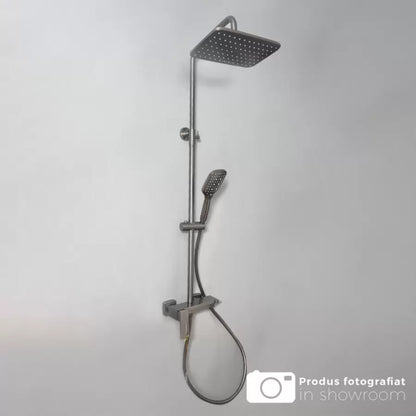 Sprchový sloupec, sanitární mosaz, satén, 9810n