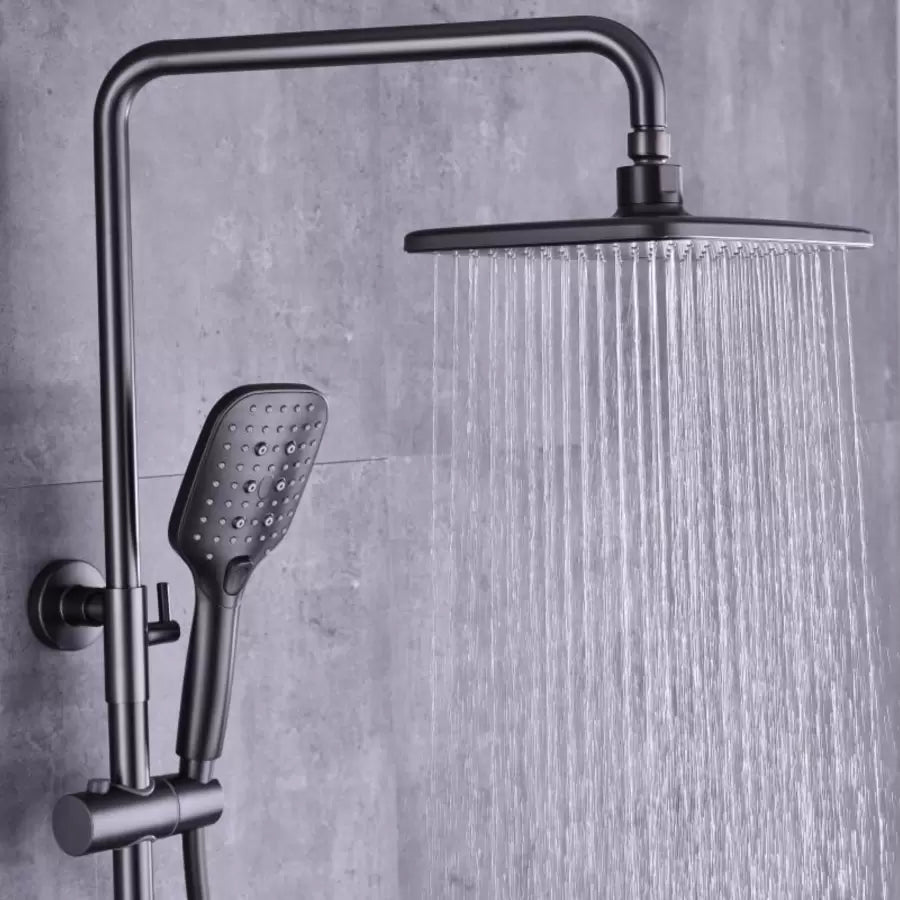 Sprchový sloupec, sanitární mosaz, satén, 9810n