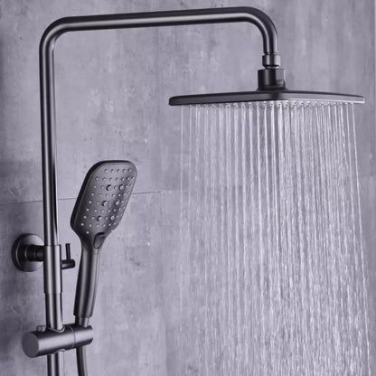 Sprchový sloupec, sanitární mosaz, satén, 9810n