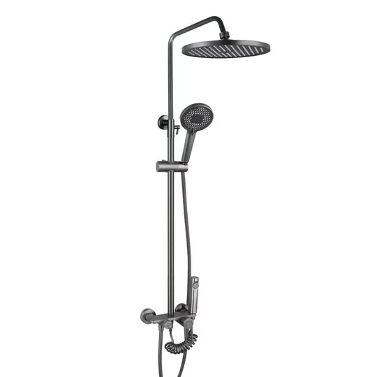 Tmavě šedý sprchový sloup z nerezové oceli OD3901 Výchozí název Alessandro Design