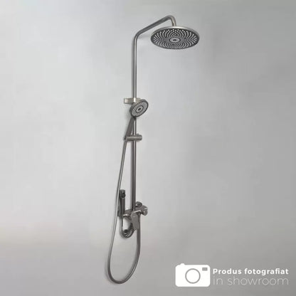Tmavě šedá sprcha z nerezové oceli OD3902