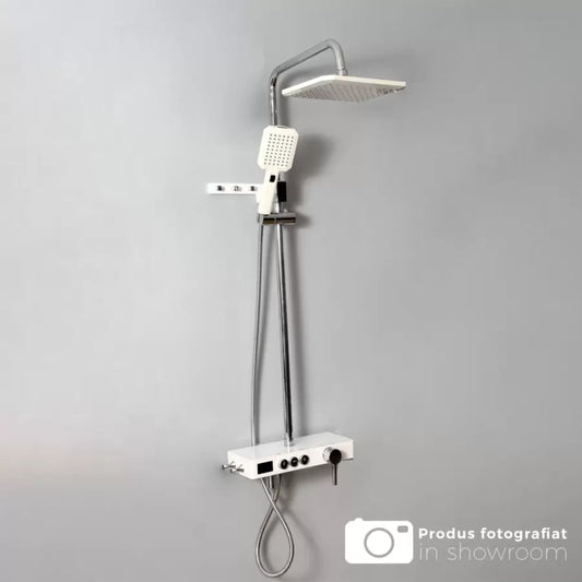 Sloupcová sprcha LCD LCD LCD z nerezové oceli Silver SJG/007