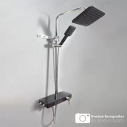 Sloupce sprcha sprchy LCD LCD nerezové černé SJG/006