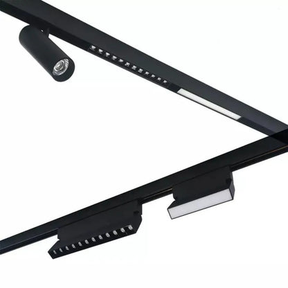 Magnetická LED mřížka, nastavitelná, 6W, neutrální světlo, zabudované, černé