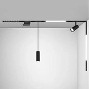 Magnetická LED mřížka, nastavitelná, 6W, neutrální světlo, zabudované, černé