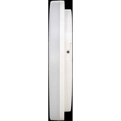 Kulaté LED stropní svítidlo, 24W, 17cm, 6000K, bílý kov - studené světlo