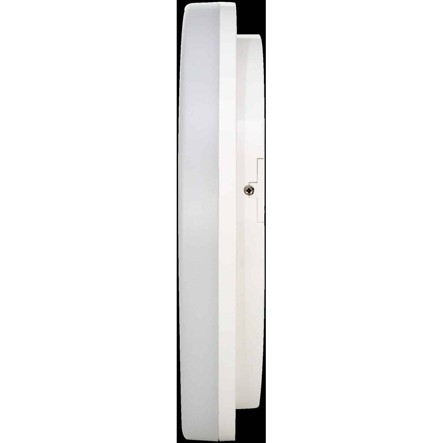 Kulaté LED stropní svítidlo, 24W, 17cm, 6000K, bílý kov - studené světlo