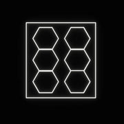 HEXAGONS LED HEXAGONS 2990 mm x 2080 mm